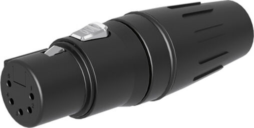 SCHF5-B 5 Pin XLR Female Noir