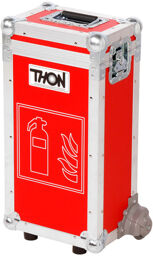 Trolley Case Fire Extinguisher rouge