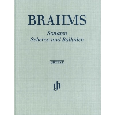 Johannes Brahms - Sonatas, Scherzo And Ballads Pb - Piano