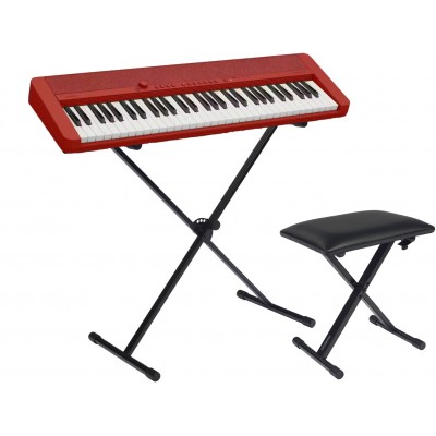 CT-S1 rouge avec son stand et sa banquette