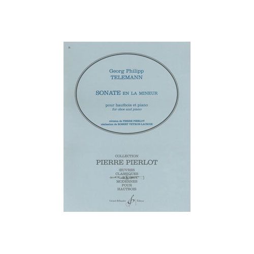 Telemann GEORG-philipp - Sonate En La Mineur