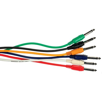 Cordon Patch Jack Jack 60 CM - Lot de 6