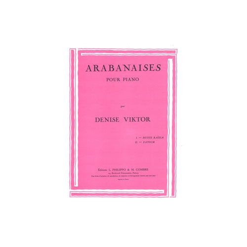 Viktor - Arabanaise - Piano