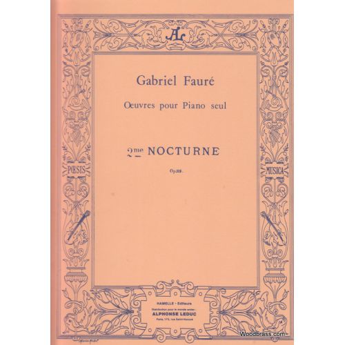 FAURE GABRIEL - NOCTURNE N°2 OP.33 - PIANO