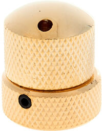 Potentiometer Dome Knob Gold