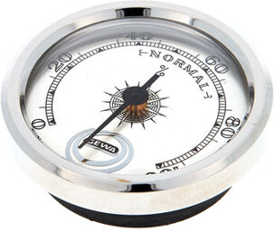 Hygrometer Silver Argent