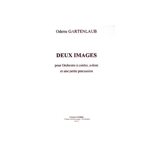 Genlaub Odette - Images (2) - Hautbois, Clarinette, Orchestre A Cordes