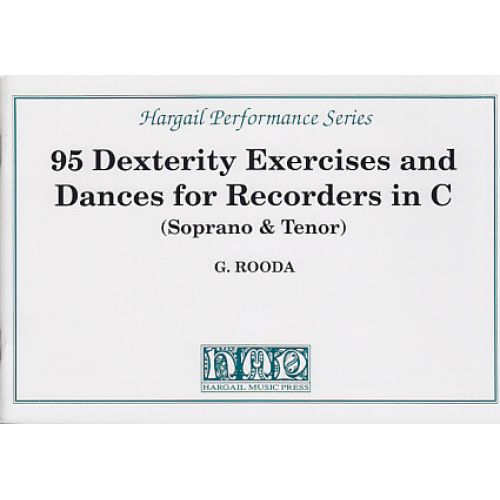 Rooda 95 Dexterity Exercises And Dances For Recorders In C