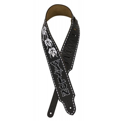 Waylon Jennings Signature Strap Black