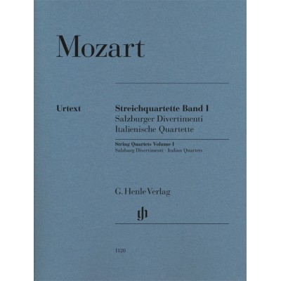 Moz W.A. - Quatuors A Cordes Vol.1 (Divertimenti De Salzbourg, Quatuors Italiens)