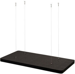 PET Ceiling Absorber 120 BK