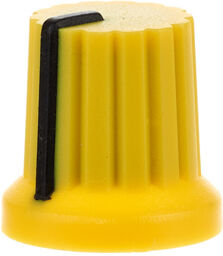 A-100 Rotary Knob Yellow Jaune