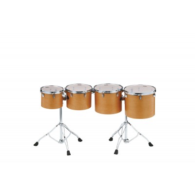 SET TOM DE CONCERT 1 PEAU MID-PITCHED VINTAGE ANTIQUE MAPLE
