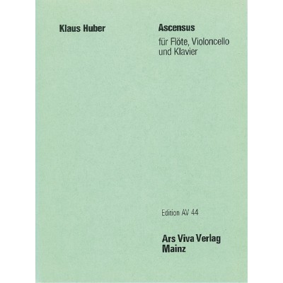 Huber Klaus - Ascensus - Flute, Cello And Piano