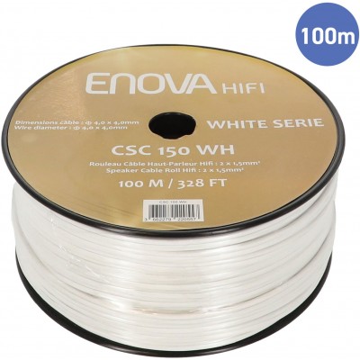 Câble HIFI pour haut parleur CSC 150 WH