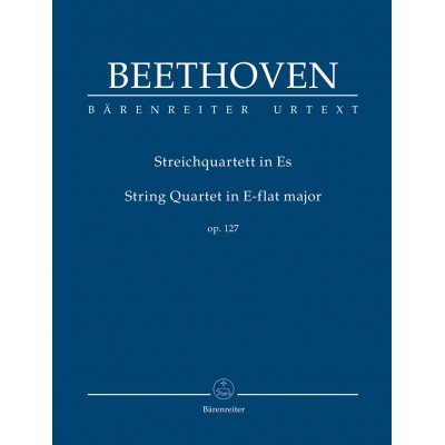 Beethoven L.V. - String Quartet In E-flat Major Op.127 - Score