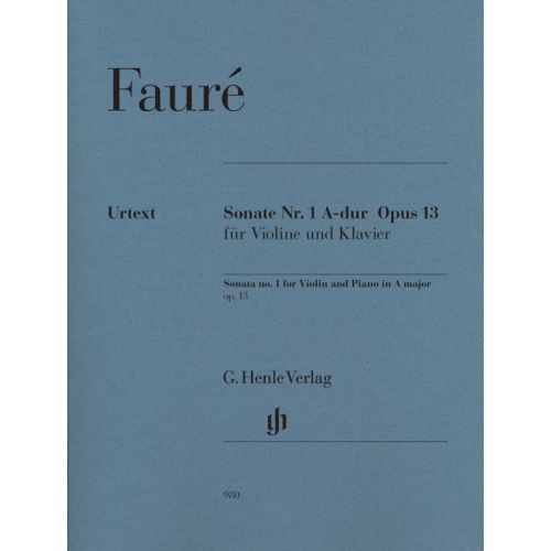 Faure G. - Sonata Op.1 N°13 - Violon & Piano