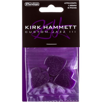 Kirk Hammet Purple Sparkle Jazz III 1,38Mm X 6