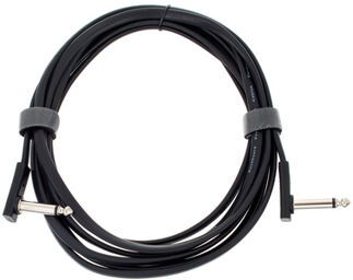 Flat Lead Cable 300cm A/A blk noir