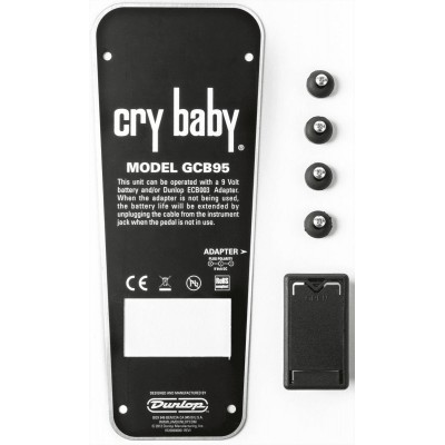 Plaque + Trappe de Pile + Patins Crybaby