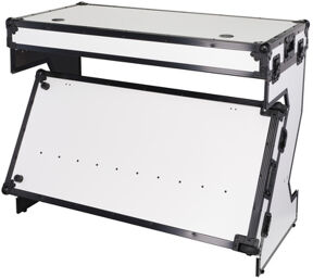Portable Z-Style Table White Blanc