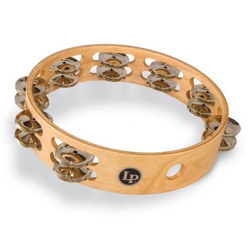 LP380B Tambourins Professionel LP Tambourin 2 Rangees 10