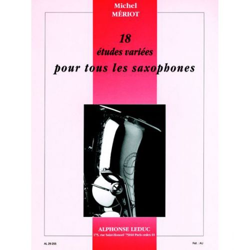 Meriot Michel - 18 Etudes Variees