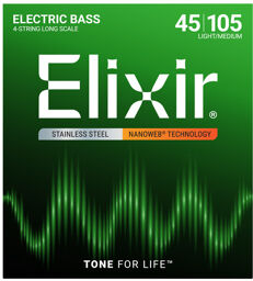Elixir 14677 Stainless Steel L/M Bass