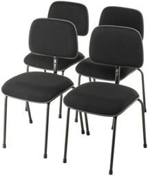 Orchestra Chair 4pc Noir