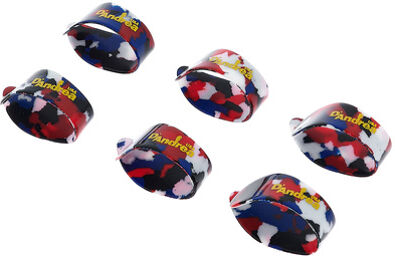 Finger Picks 6-Set Multic. L Multicolore