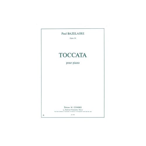 Bazelaire - Toccata Op.59 - Piano
