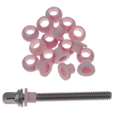TRW50Pk Rondelles Nylon Pour Tirants Rose X50
