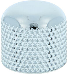 Parts Dome Knobs Plastic Chrom Chrome