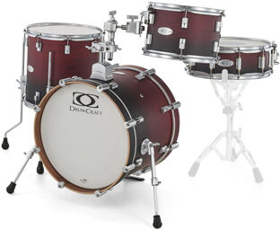 Series 6 Jazz Set SBR Satin Black to Red Fade