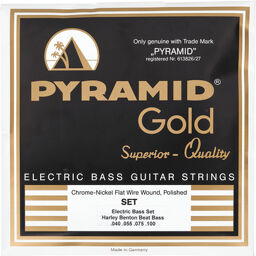 Gold Flatwound Set BeatBass