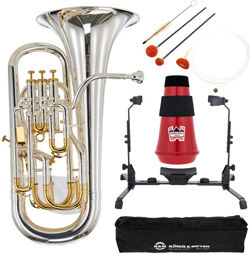 EP 906 GP Bb-Euphonium Set Rouge