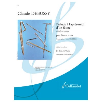 Debussy Claude - Prelude A l'APRES-midi D'un Faune - Flute & Piano