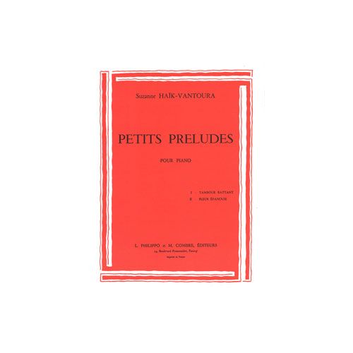 Haikvantoura - Petits Préludes (2 Pièces) - Piano