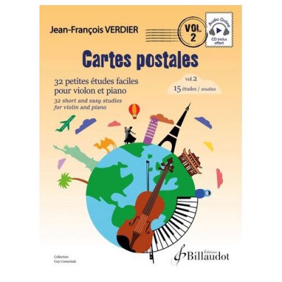Verdier J.F. - Cartes Postales Violon Vol. 2