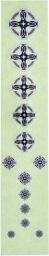 Fret Mark-Celtic Cross Métal