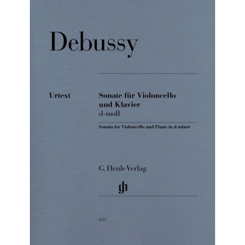 Debussy C. - Sonata For Violoncello And Piano