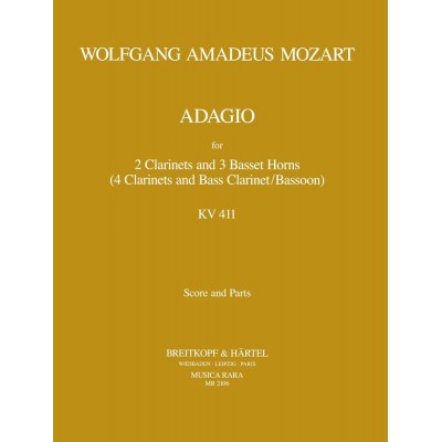 MOZART W.A. - ADAGIO KV 484A (411)