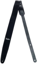 Suede Guitar Strap Black Noir