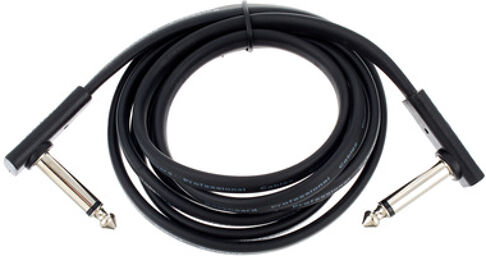 Flat Patch Cable Black 140 cm noir