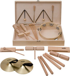 Percussion Set 5 in Wood Box