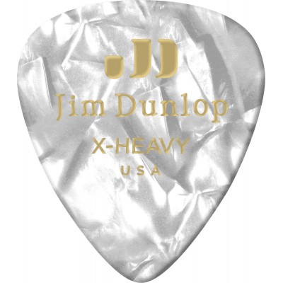 Celluloid, par 12, Perloid White, Extra Heavy