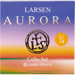 Aurora Cello Strings Set 3/4 M