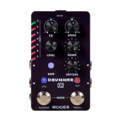 Stereo Drummer X2 Noir