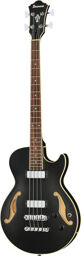 AGB200-BKF Semi Hollow Black Flat