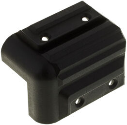 4072 Cabinet Corner plastic Noir